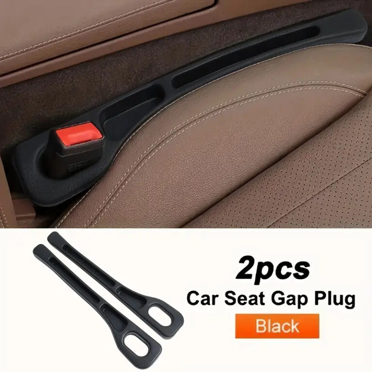 1 par universal assento de carro lacuna plug tira 