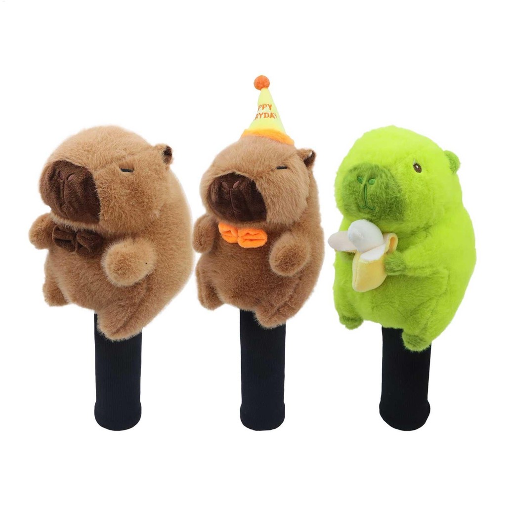 Capa Protetora Para Cabeça De Taco De Golfe No . 3 Não 5 Desenhos Animados De Pelúcia Animal Colocan