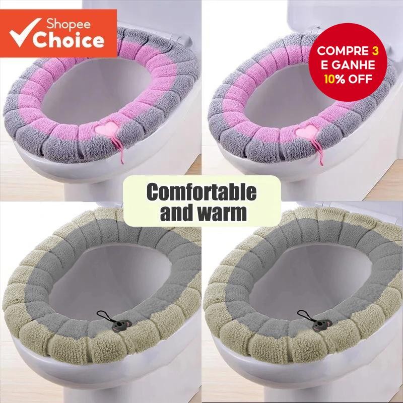 Tapete Higiênico De Malha Portátil De Cor Costurada , Espessado , Lavável , Anticongelante , Tipo O