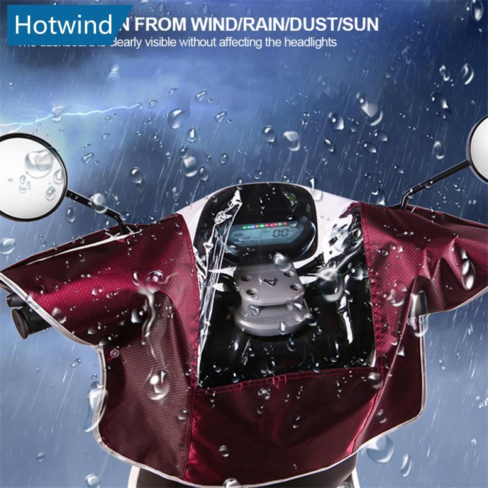 HW Motocicleta Oxford Pano Cabeça Capa De Chuva À Prova Dwaterproof Água Painel Da Poeira Protetor S