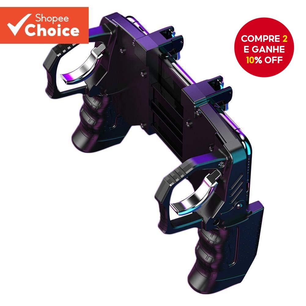 PUBG Controlador Controle Gamepad Joystick Para Android iPhone Trigger Free Fire Mobile