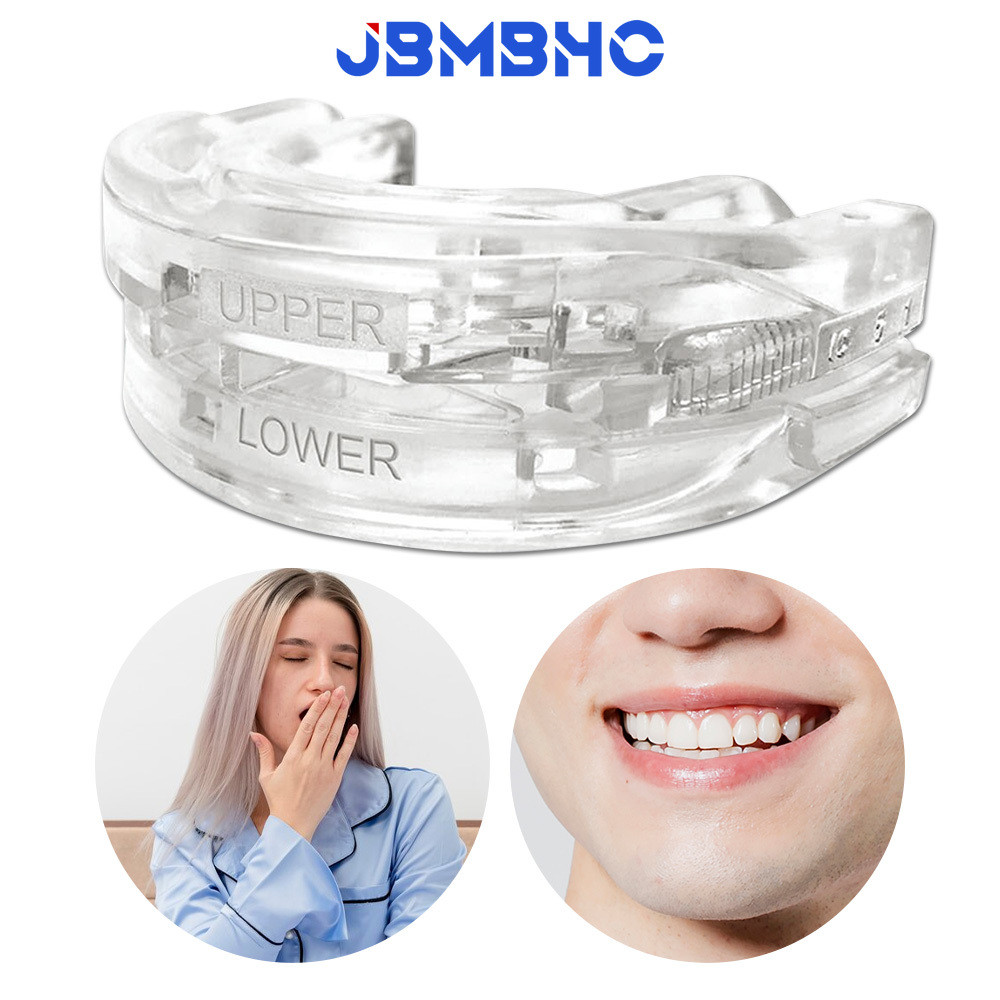 Rolha De Ronco Anti Bruxismo Protetor Bucal Dentes Ajustável Apnéia Do Sono Prevenção