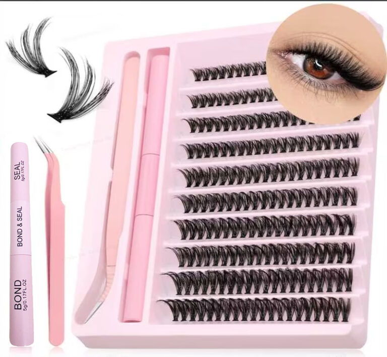 200 Peças Kit De Cluster De Cílios Postiços De 