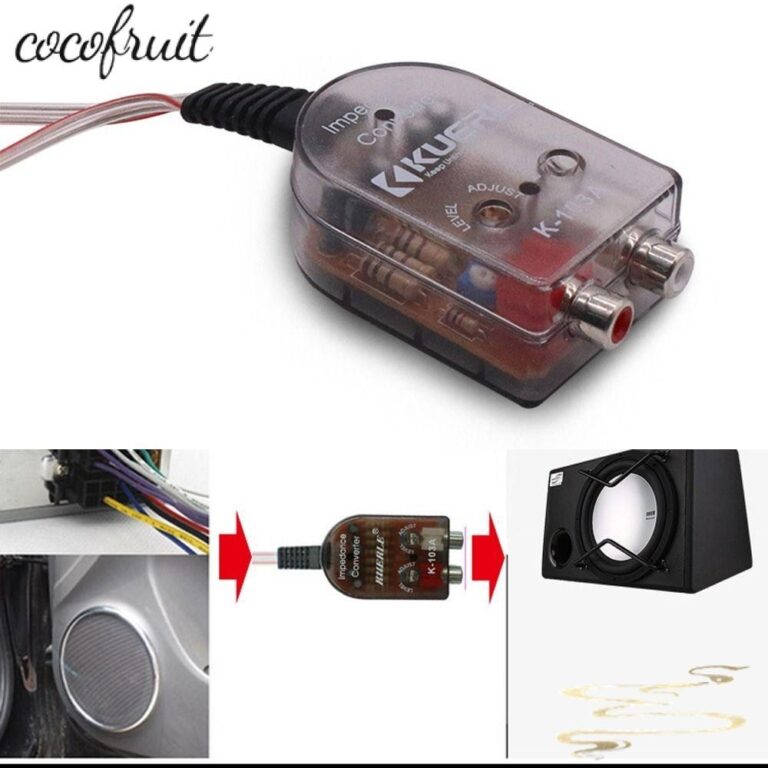 Conversor De Subwoofer De Áudio Para Carro COCOFR