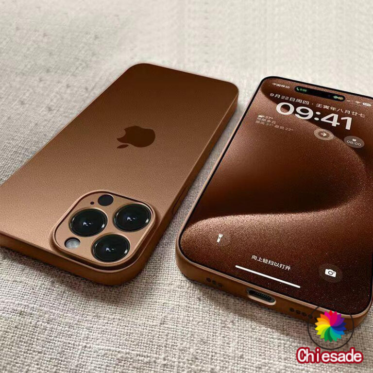 Cor Original Luxo Nano AG Fosco Caso Para iPhone A