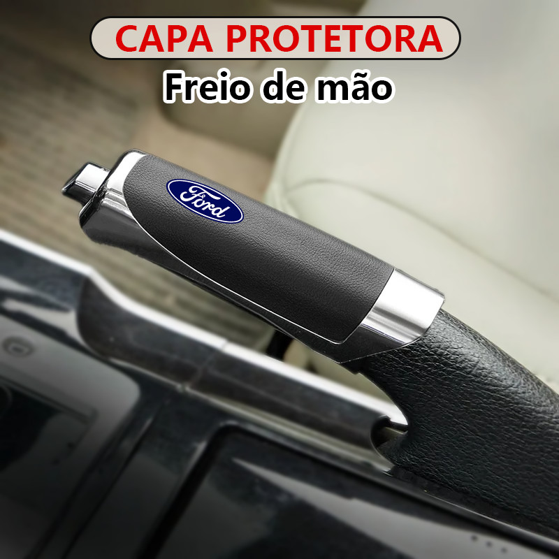 Capa Protetora Decorativa para Freio de Mão Para Ford EcoSport Ka Ranger Fiesta Territory Focus Fusi