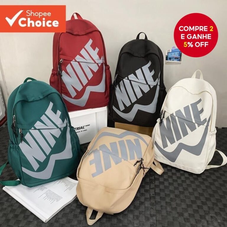 Mochila urbana grande, versátil e com múltiplos 