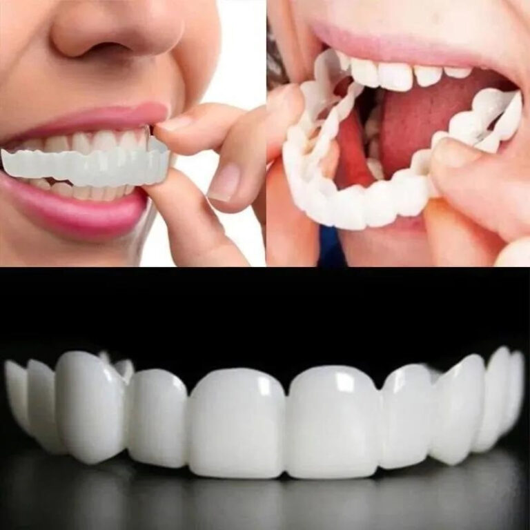 Conjunto de 2 Adesivos Temporários de Sorriso par