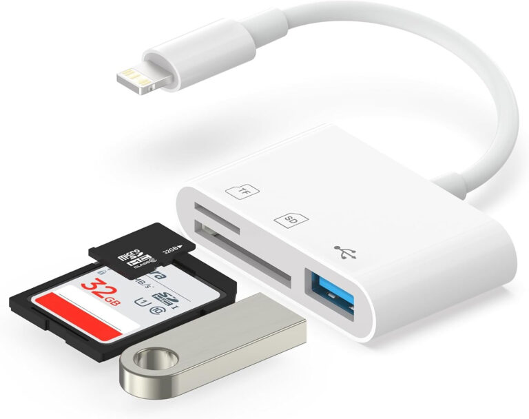 Leitor De Cartão IOS Para Telefone 2 Em 1 SD TF D
