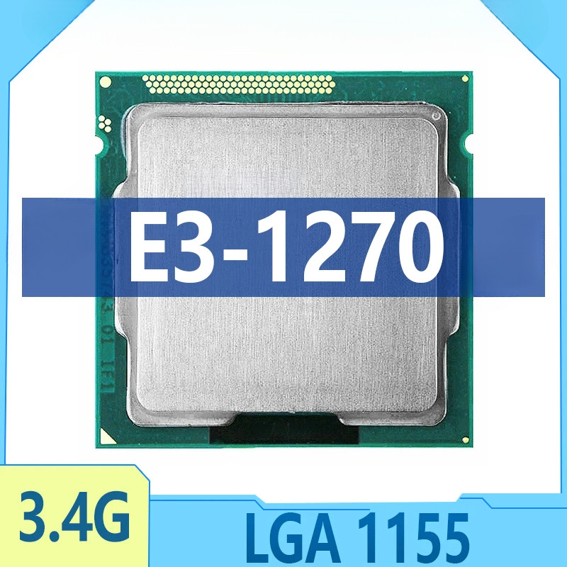 Xeon E3-1270 E3 1270 Processador de CPU quad-core 8m 80w LGA 1155