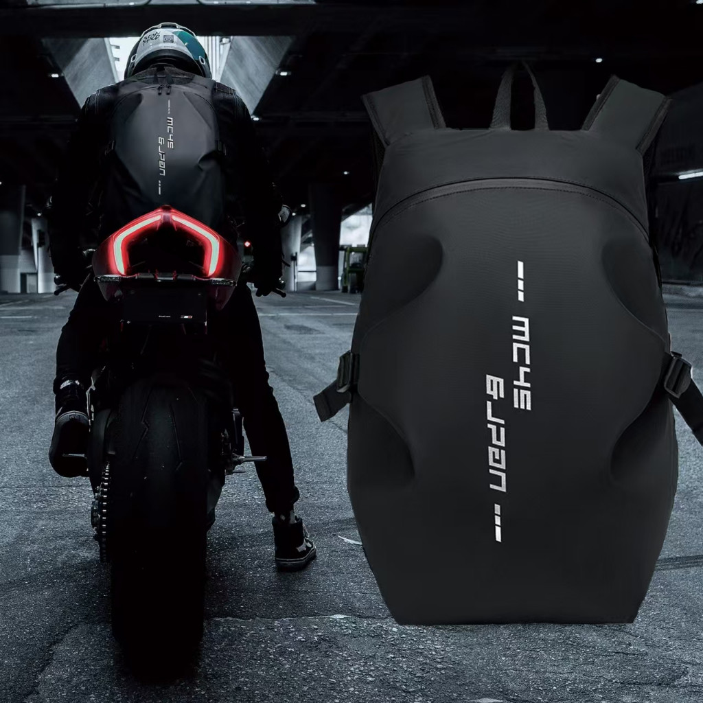 Fundamentos Masculinos Para Viagens De Motocicleta : Mochila À Prova Dágua , Laptop E Bolsa Hellow