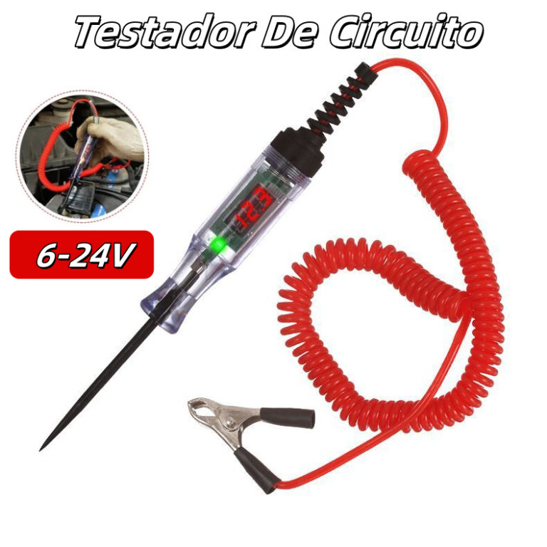 Testador de Luz Automotivo Digital LED 6V-24V com 