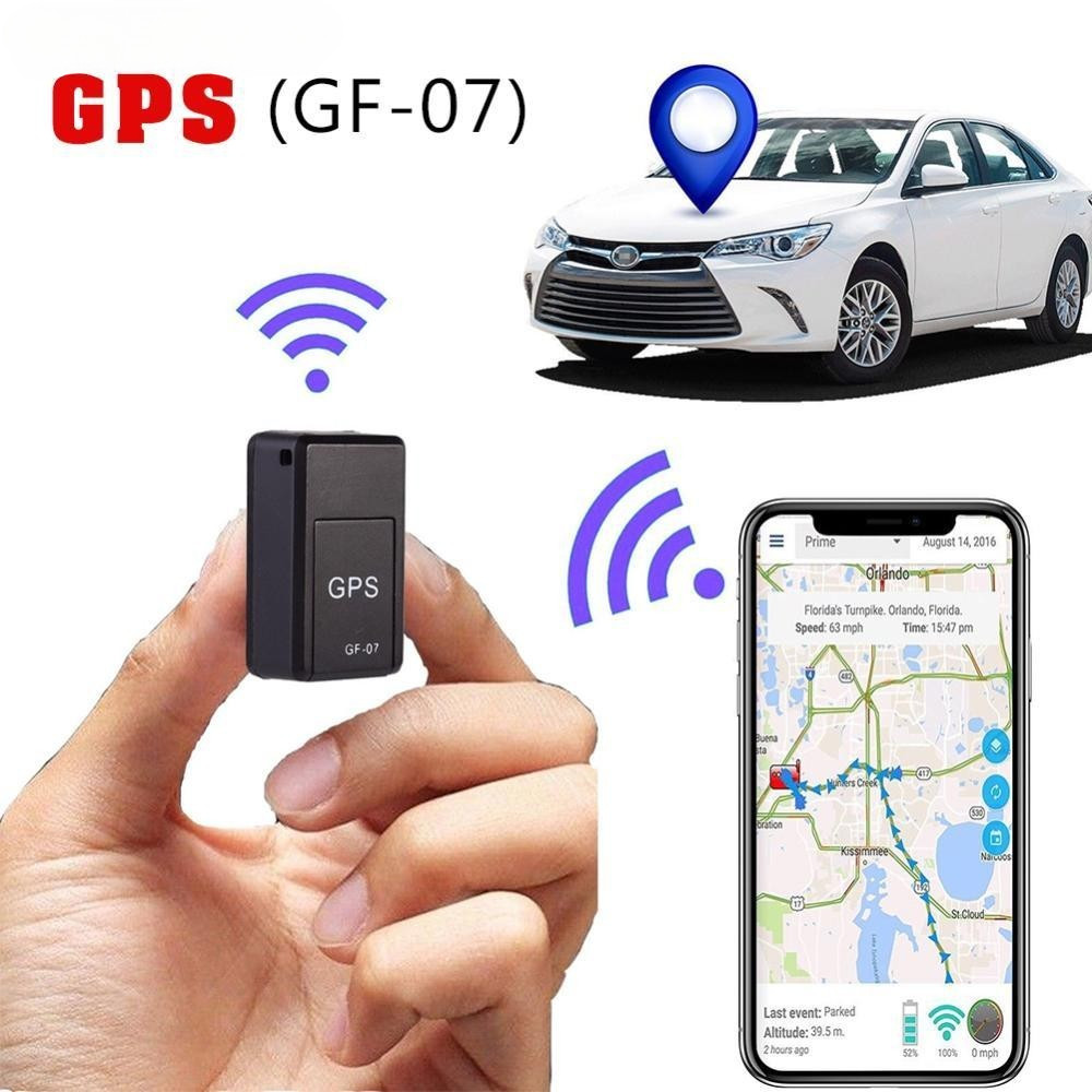 GPS GF-07 Rastreador De Carro Mini Localizador Magnético Inteligente Dispositivo De Rastreamento De