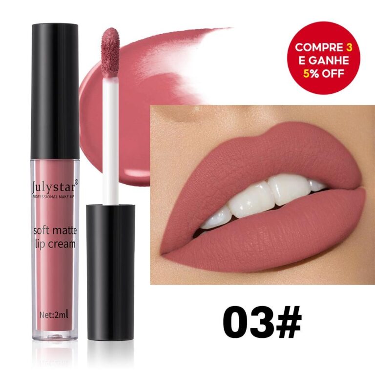 Esmalte Labial De Veludo Antiaderente Natural Fosc