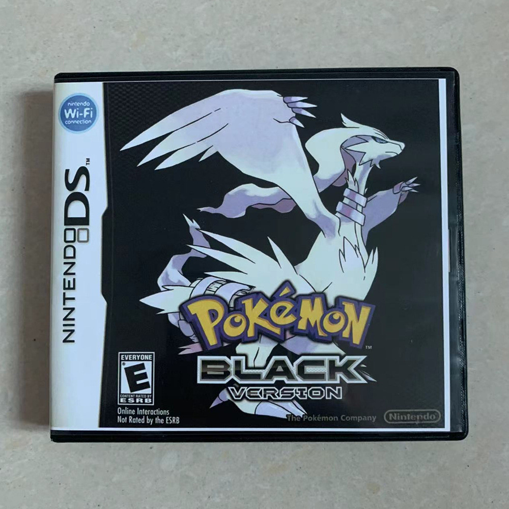 Pokemon Cassette nds Game Platinum Pearl Diamond Card Cartucho Preto E Branco Para 3ds ndsl Ds 2ds I