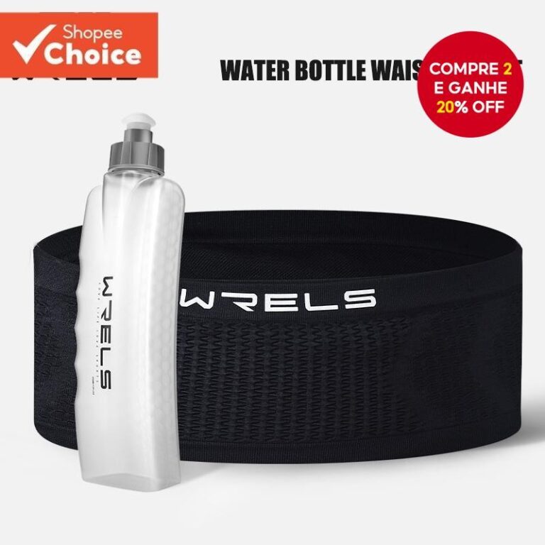 WRELS 350ml Garrafa Portátil Fanny Pack Bicicleta