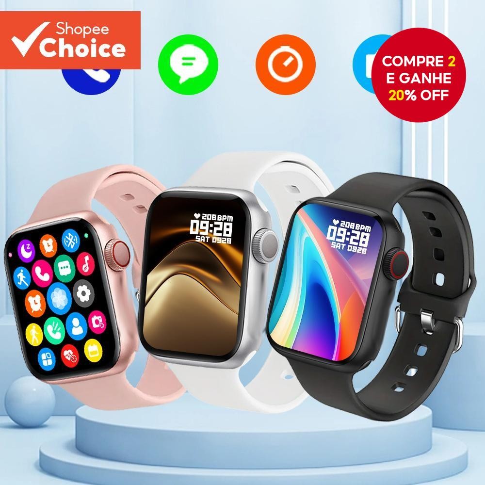 LAXASFIT S9 Max Smart Watch 2.19 Polegadas HD Touch Screen BT Call Sports Para Homens E Mulheres