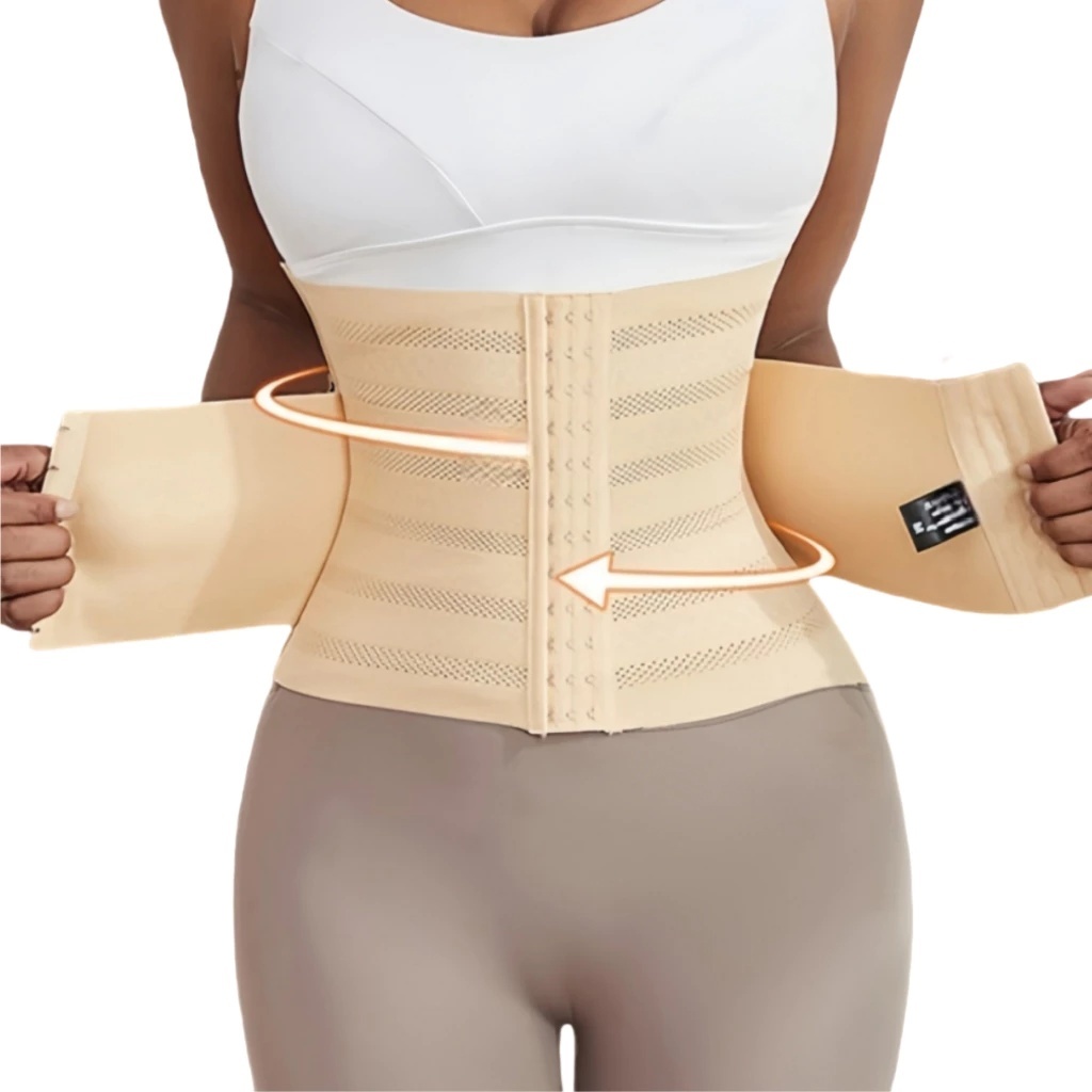 Z E D Lingerie Strap Elástico Modelador Redutor De Compressão Afina Cintura 890