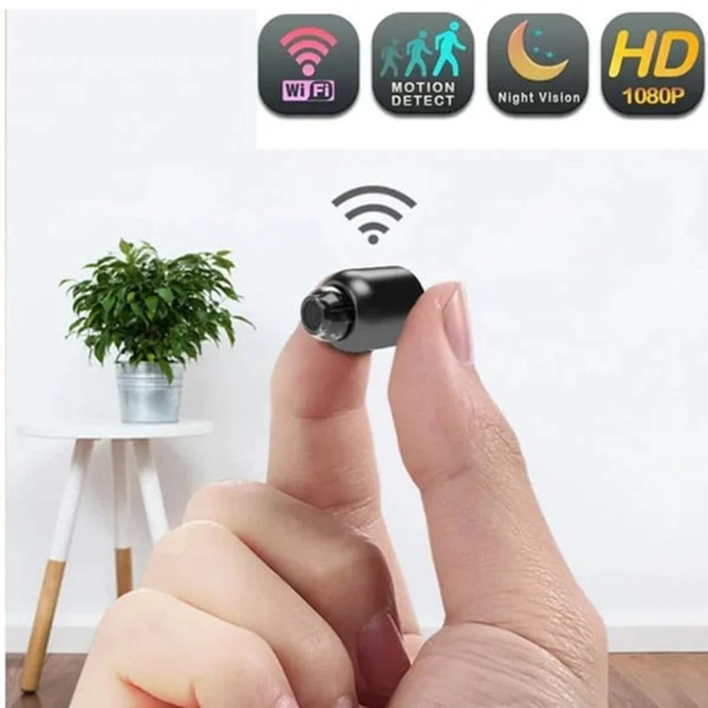 Nova mini câmera de segurança X5 visão noturna clara portátil avançada monitoramento sem fio detecçã