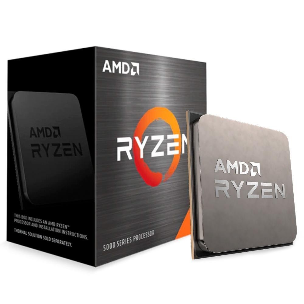 Processador AMD Ryzen 7 5700X AM4 3,4GHz 4,6GHz Turbo 8 Cores 16 Threads 36MB S/Cooler S/Vídeo 100-1