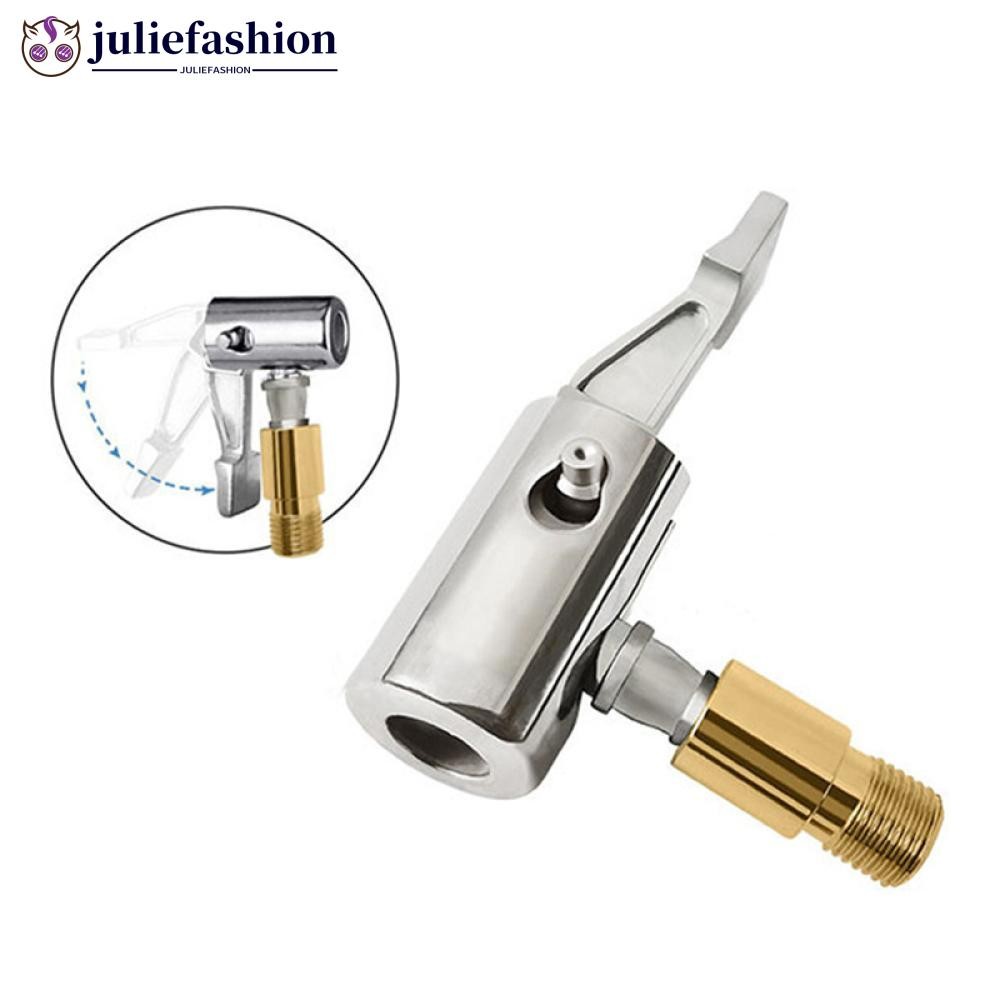 JULIEFASHION Conector De Bomba Inflável De Ar De Pneu De Carro Portátil Compressor De Mandril Pode S
