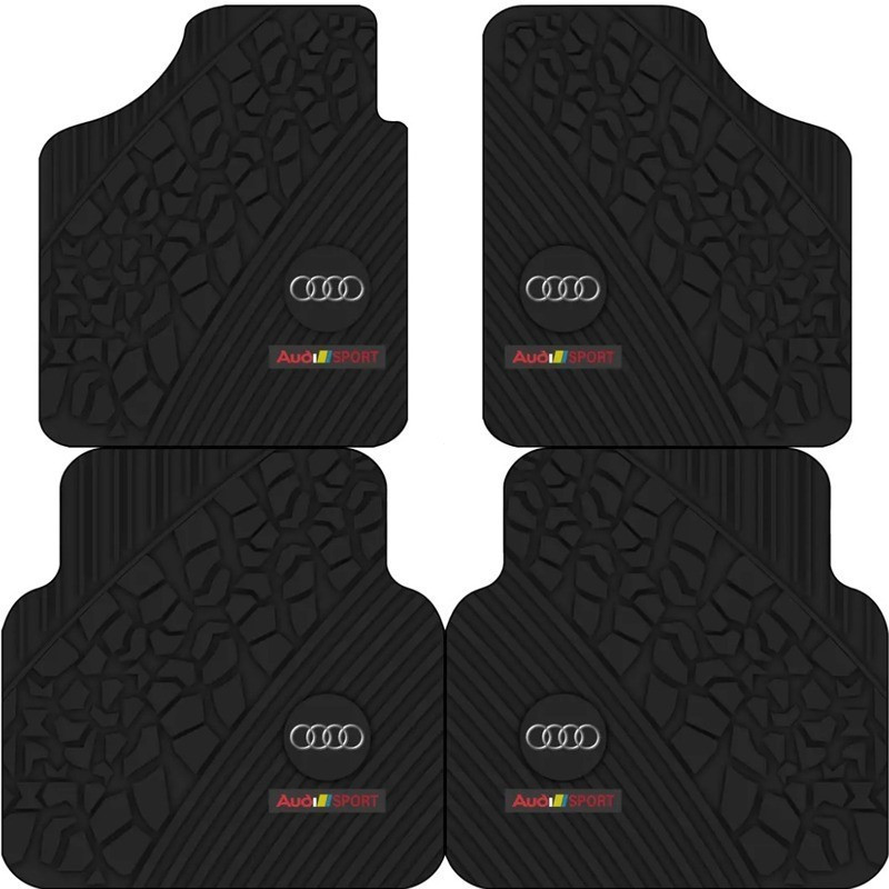 Tapete Automotivo Antiderrapante, Almofada de Proteção de Piso, Tapete para Carro para Audi A3 A1 A4