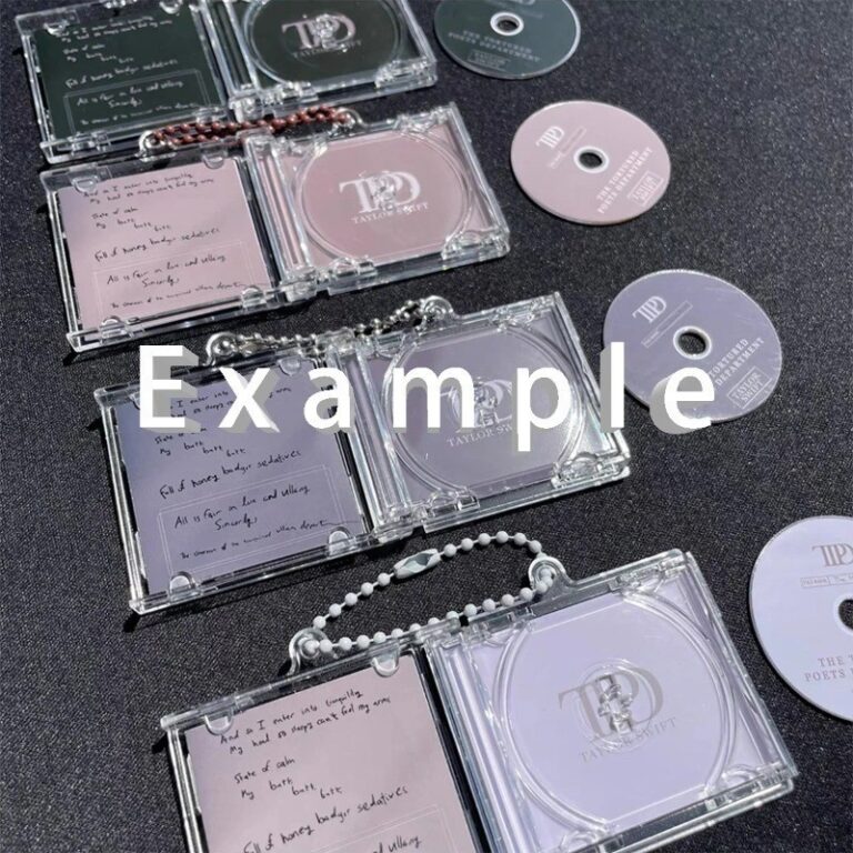 Caixa De Mini CD Em Acrílico Chaveiro De Álbum P