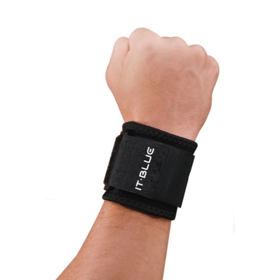 Munhequeira Protetora Anatômica LE-6109 Tensor de Pulso Ajustável Preto Kit