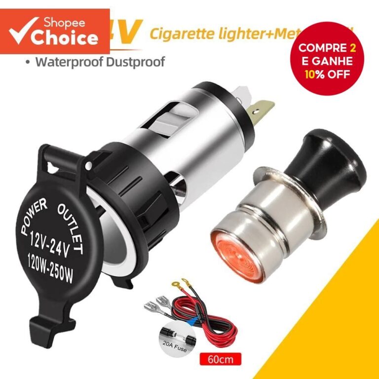 Adaptador De Tomada Universal Para Isqueiro De Car
