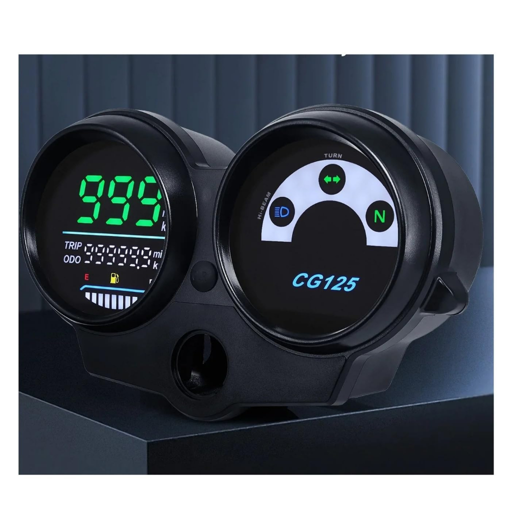 Painel Digital para Motocicleta Fan125 Titan 125 2013 Painel de Instrumentos, Honda CG125 2000 a 200