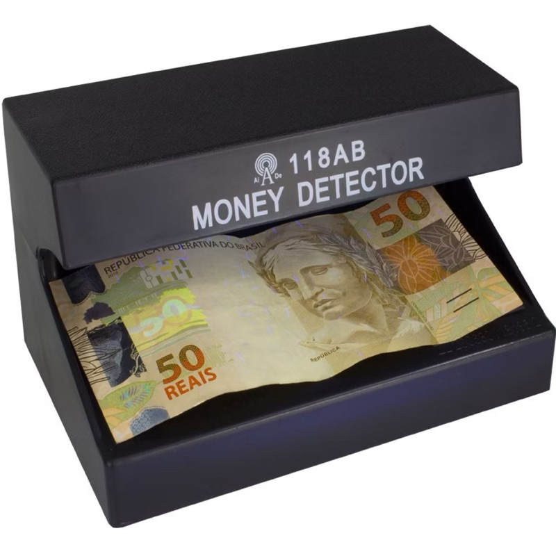 Identificador Detector de Notas falsas Uv Dinheiro Cédulas