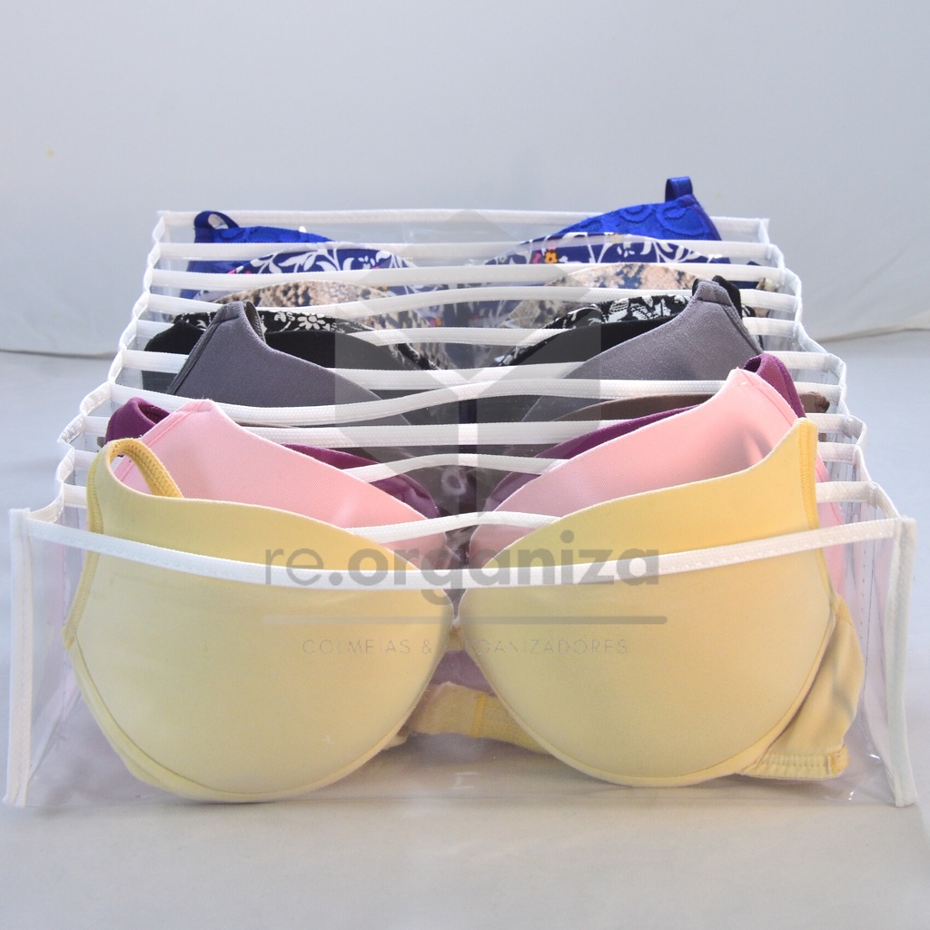 Kit Colmeias Organizadoras de Gaveta G (40x30x10) – Sutiãs, Rasteirinhas, Guarda-Roupa, Camisetas Gr