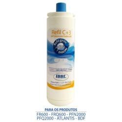 Filtro Refil P/ Purificador Ibbl Fr600 Evolux Atla