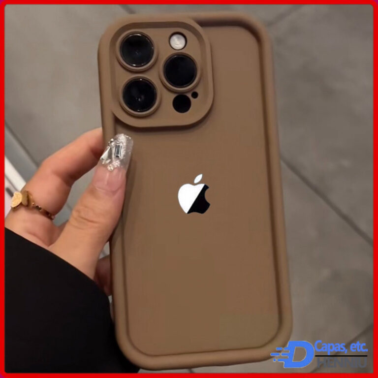 Capa De Silicone Líquido Para iPhone Air 17 16 15
