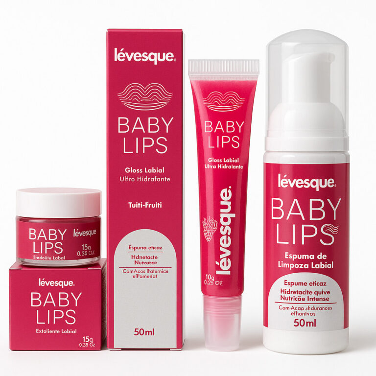 Kit Labial Baby Lips Gloss Esfoliante e Espuma Tut