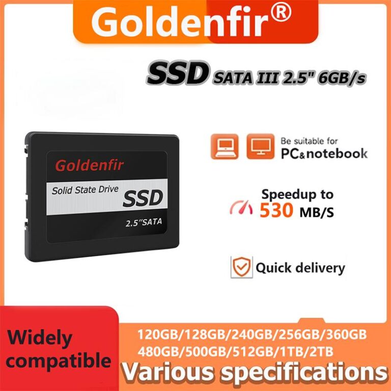 Goldenfir 2.5 SSD Interno 240 Gb 360 256 480 500 5