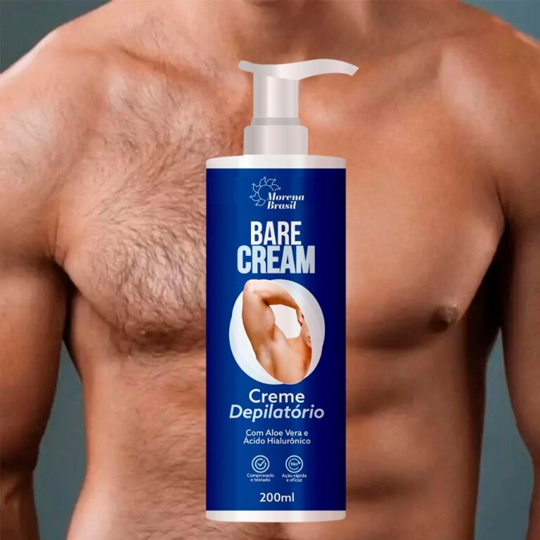 Creme Depilatório Masculino  Remoção de Pelos F