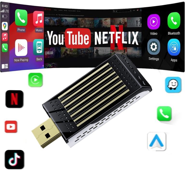 Carplay Sem Fio E Adaptador Automático Android In