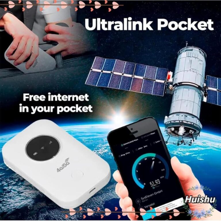 Roteador Portátil HUISHU 4/5G , Ponto De Acesso M