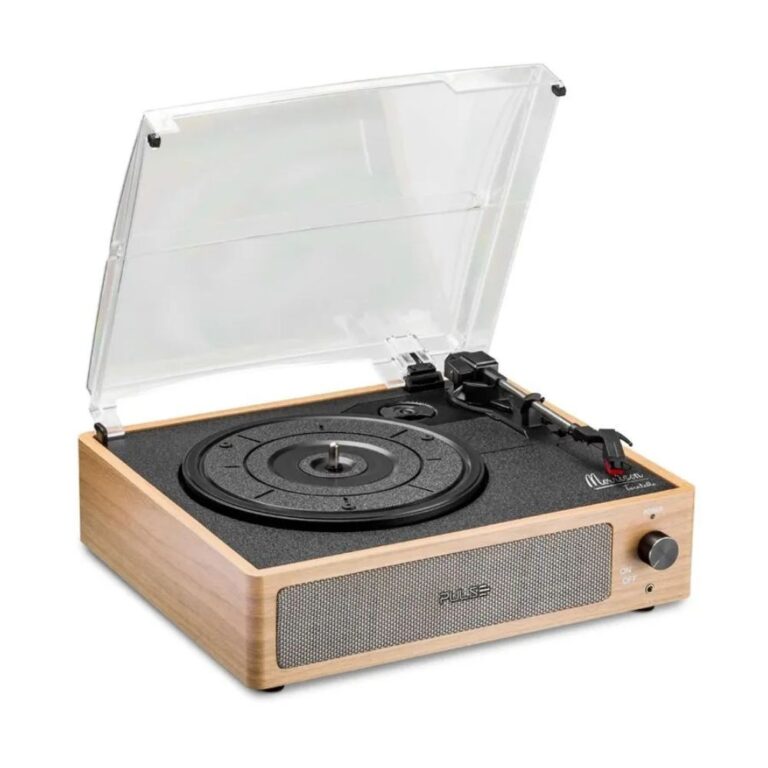 Vitrola Retro Toca disco Bluetooth USB Pulse Morri