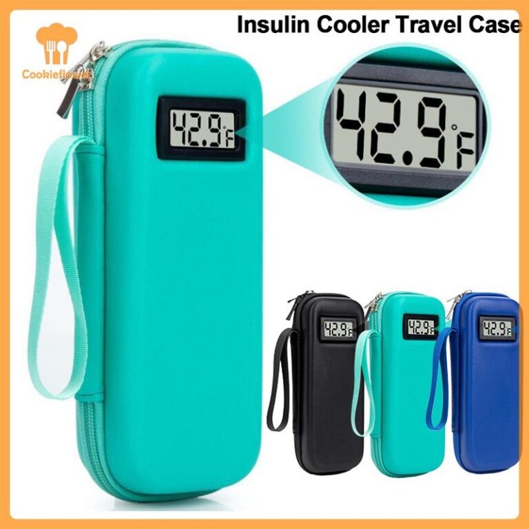 CKFR Estojo De Viagem Para Insulina Com Display Me