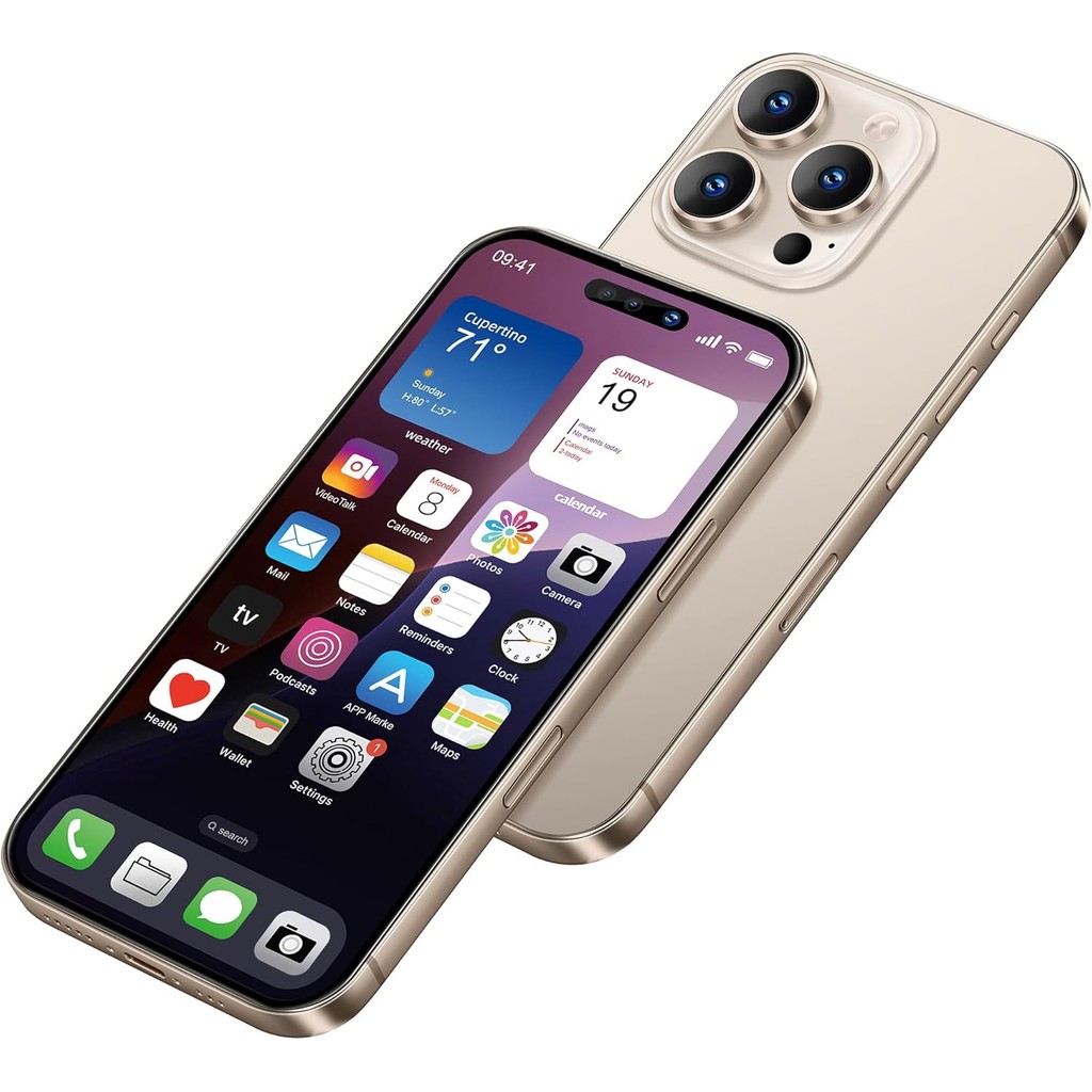 I16 Pro Max memory default random Full screen HD Model phone Support multi-language new original