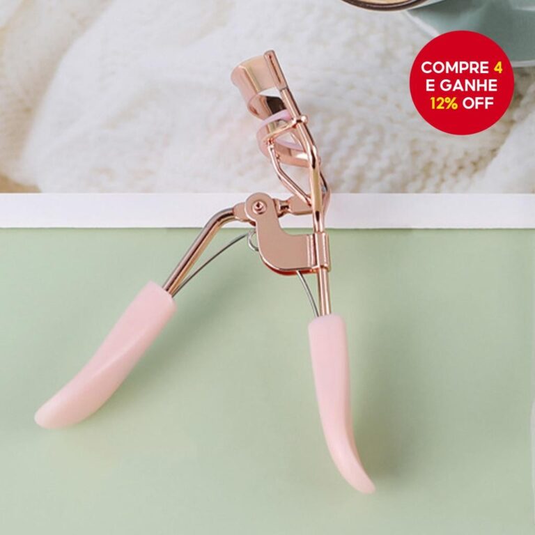 1 Modelador De Cílios Em Ouro Rosa-Ferramenta De 