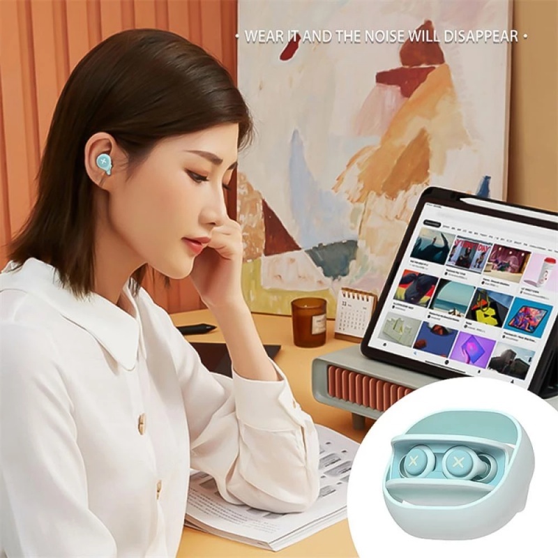 Protetor de Ouvido para Dormir/Protetor Auricular Anti-ruído/Tampão de Ouvido Silicone/Abafador de R