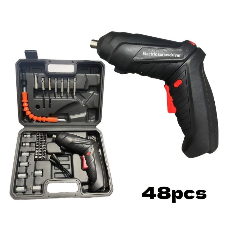 kit Parafusadeira/furadeira 48 Pçs À Bateria Car