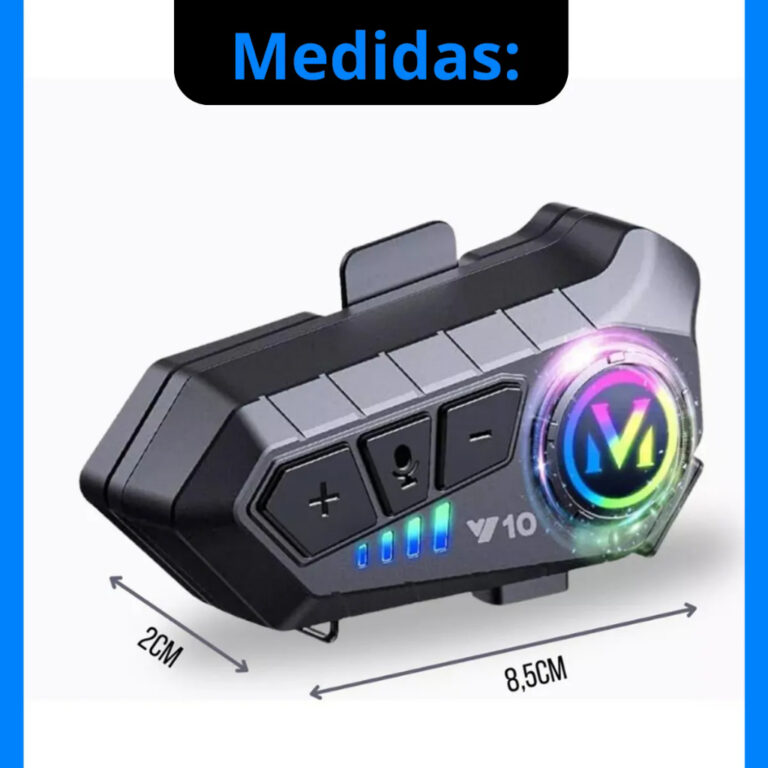 SOARFLY Y10 2x Intercomunicador Para Capacete Comu