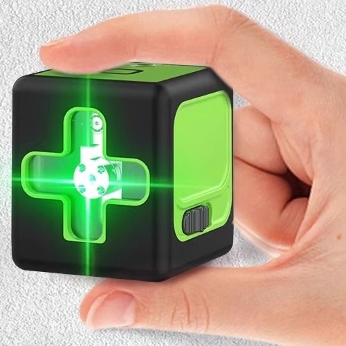 Mini Laser Recarregável 20 Metros Com 2 Linhas de