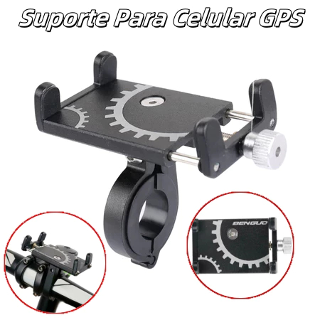 Suporte Para Celular GPS Bike Bicicleta E Moto Em 