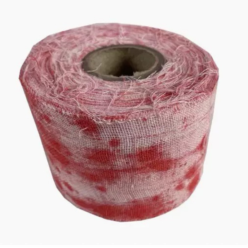 Rolo bandagem/Toalha De Mesa com mancha para festa Halloween 10cm X 5 metros