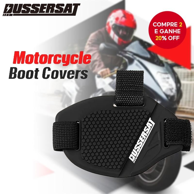 Protetores De Pés Para Motocicleta (1/2/4pcs) – Capas Antiderrapantes E Protetores De Trocador À Pro